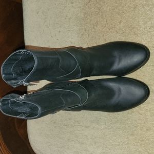 ALDO WMS. 7.5 GENUINE BLACK LEATHER 4" NEW WITHOUT BOX